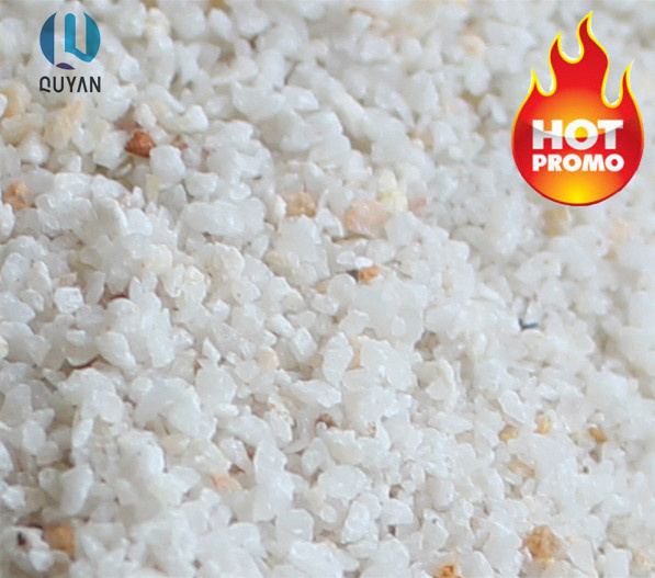 Hoge zuiverheid gesmolten silica zand lage thermische expansie kwartszand voor precisiegieten